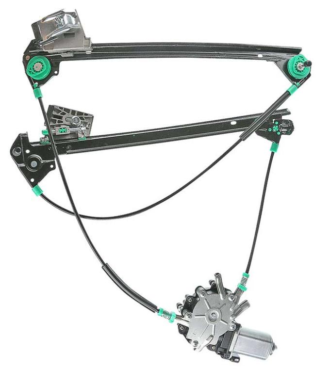 1997-2004 C5 Corvette, Power Door Window Regulator, with Motor, LH, Driver Side