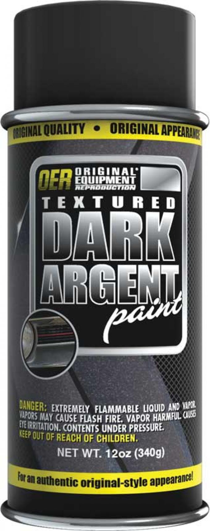 OER 1960-76 Mopar Textured Dark Argent Paint 16 Oz Aerosol Can K89183