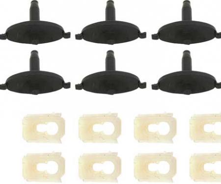 OER 1967-68 Camaro / Firebird Vinyl Top Molding Clip Set K863C