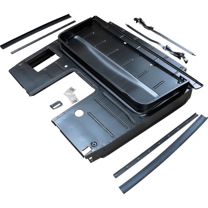 1947-55 Chevrolet, GMC Pickup Truck, Complete Cab Floor Pan Set, EDP Coated