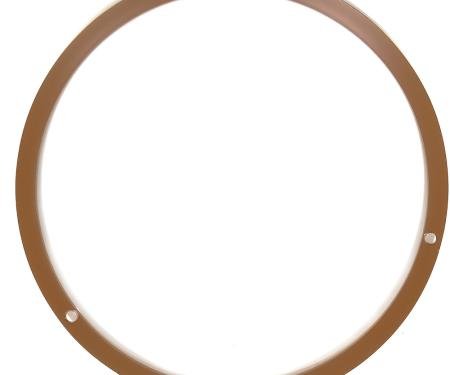 1967-68 Mustang, Headlamp Door Bezel Trim Ring, Unpainted, fits RH or LH Side, Each