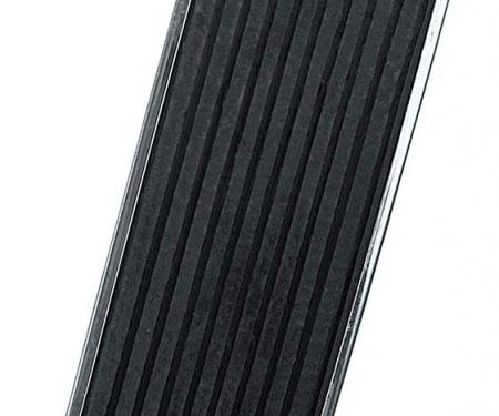 OER 1965-72 Ford/Mercury Accelerator Pedal Pad With Stainless Steel Trim, Various Applications 9735A