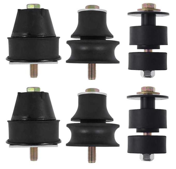 1973-80 Chevy, GMC Fleetside Truck, Body Mount Set, 1/2 Ton, 2wd, 30 Piece Set