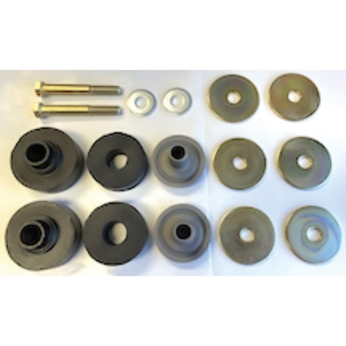 1973-79 Ford F-Series Regular Cab, 1978-79 Bronco, Radiator Core Support Mounting Ki, 16-Pieces