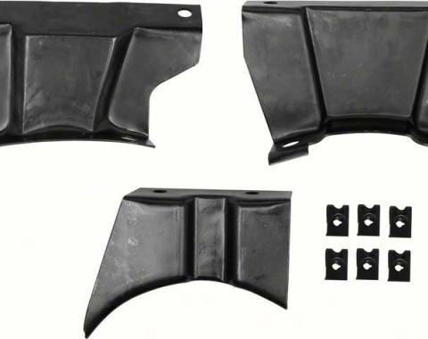 1970-72 Camaro, Console Mounting Bracket Set, Automatic Trans, with Hardware, 3 Piece Set