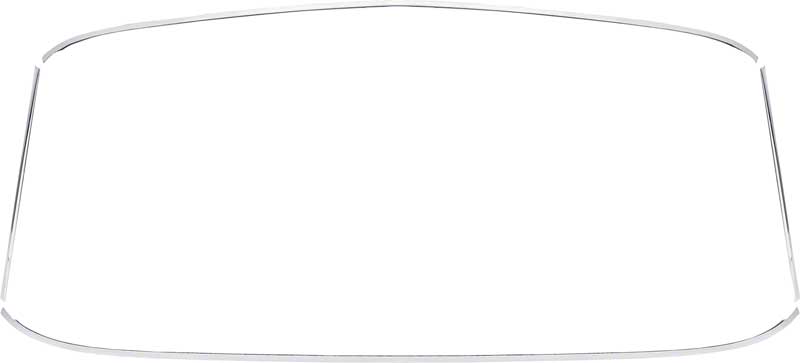 thumbnail image 2 of OER Roof Drip Molding Set For 1962-1965 Chevy II Nova 2-Door Hardtop – Made In USA 2 of 6