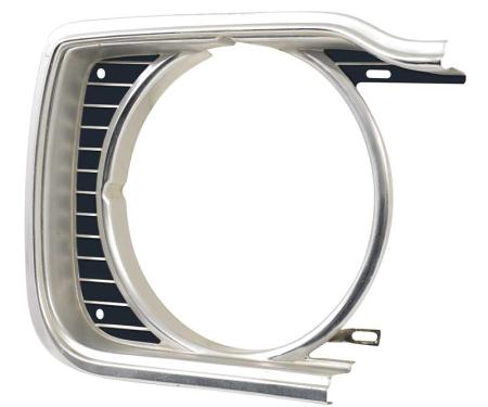 1975-76 Dart Headlamp Bezel RH