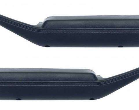 OER 1974-81 Camaro / Firebird Arm Rest Pad / Door Pull Handles - Black - Pair K74101