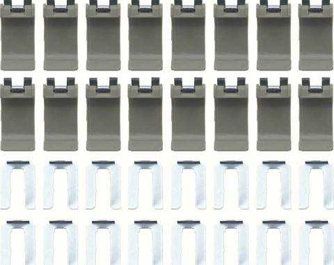 OER 1967-69 Convertible Top Boot Clip Set (16) K52010