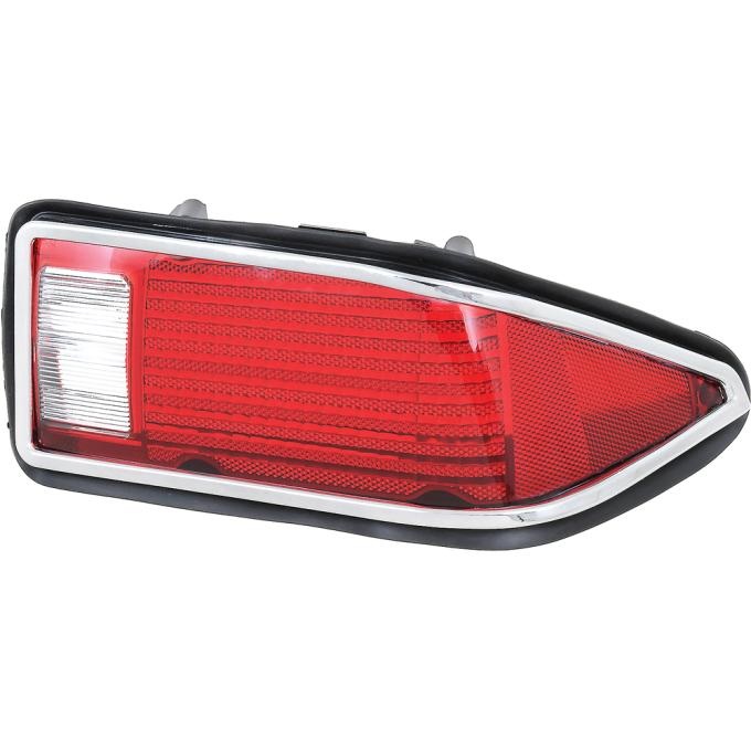 1974-77 Camaro, Tail Light Lens, with Back-Up Lens, RH Passenger Side