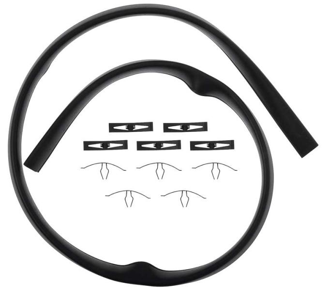 OER 1962-67 Chevy II, Nova, Hood To Cowl Seal Weatherstrip, with Hardware K4058