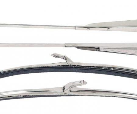 OER 1968-79 Nova/X-Body Wiper Arm And Blade Set, Stainless Steel *R871