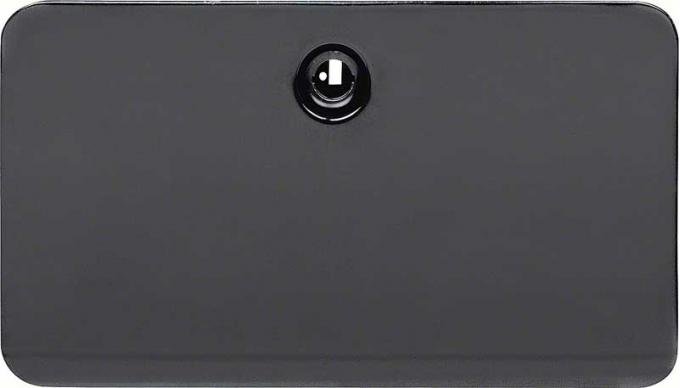 OER 1967-68 Camaro / Firebird Black Glove Box Door 3891663