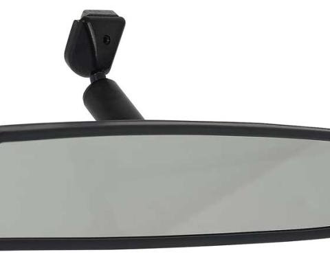 1973-86 GM, Inner Rear View Mirror, 10" Long, Black, Various Models