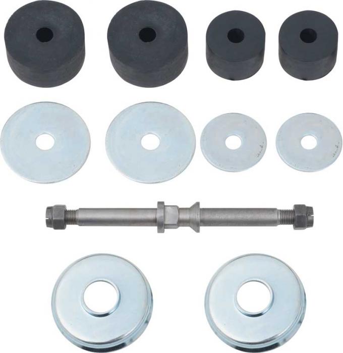 1955-57 Chevrolet Bel Air, 150, 210, Engine Mount Bushing & Stud Set, 6 Cylinder Or 8 Cylinder