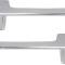 1967-70 Dodge, Plymouth A, B-Body, Front Outer Door Handle Set, with Black Buttons