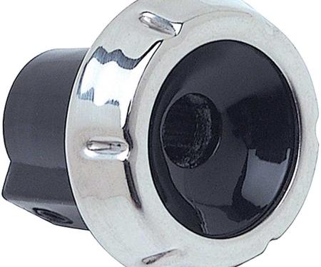 OER 1964-66 Chevrolet Truck, Windshield Wiper Switch Knob, Stainless CX1364