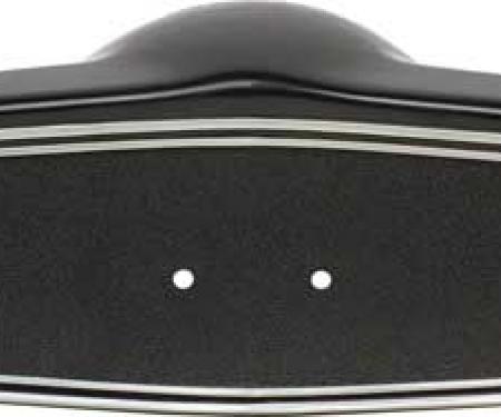 OER 1969-70 Steering Wheel Shroud Black With Silver Trim 3939760