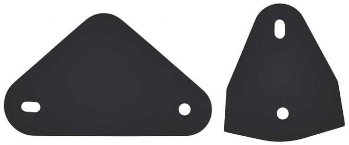 OER 1968-69 Camaro, Firebird, Door Window Plate Gaskets, Pair 152749