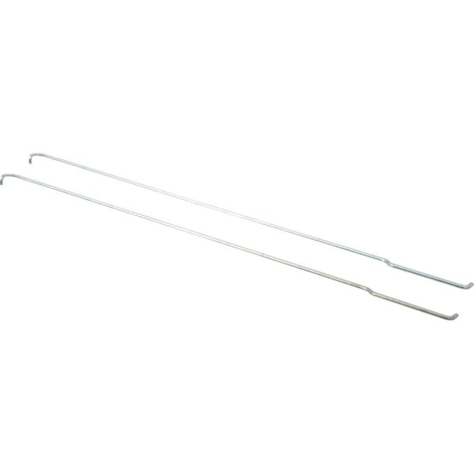 1976-91 Chevy, GMC Fleetside Pickup, Blazer, Tailgate Latch Rod Set, Second Design, Pair