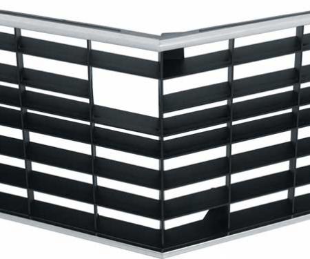 OER 1972-73 Standard Z/28 Black Center Grill 333724B