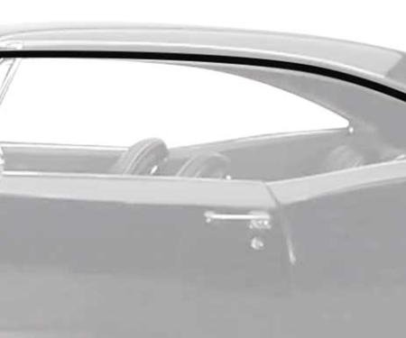 1967-68 Impala, Wildcat, Delta 88, Roof Rail Weatherstrip Seal, 2-Door Fastback, Pair
