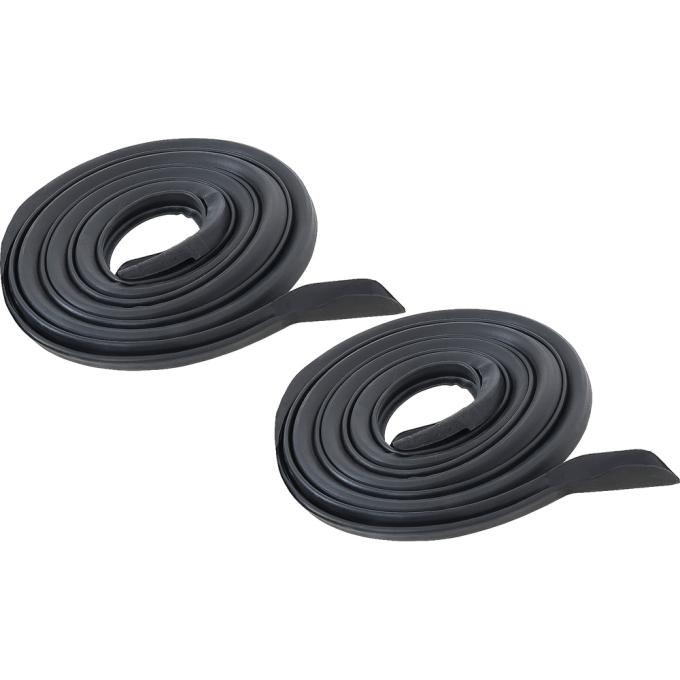 OER 1964-66 Ford Mustang, Door Frame Weatherstrip Seals, RH and LH, Pair 20530C