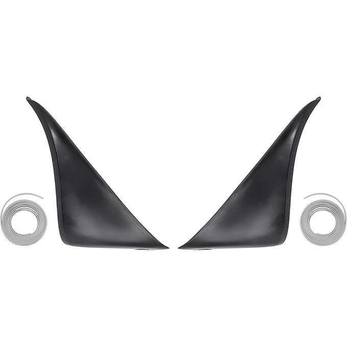 OER 19779-81 Pontiac Trans Am, Rear Side Spoiler Kit, with Mounting Studs, Welting Seal, Urethane Reproduction *F15226