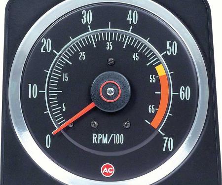 OER 1969 Camaro 396/325 HP, 396/350 HP 5" X 7" Tach with 5500 Red Line 6469382