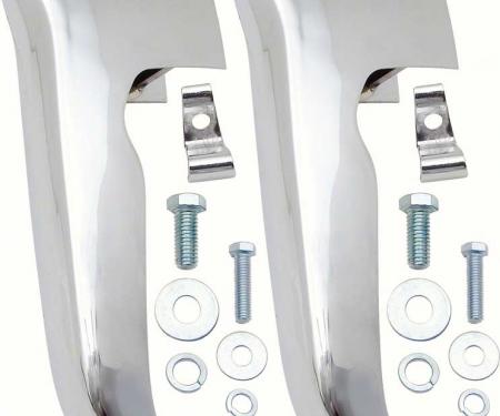 OER 1967-72 Chevy Pickup, Blazer, Suburban, Front Bumper Guards, with Hardware, Pair CX1692