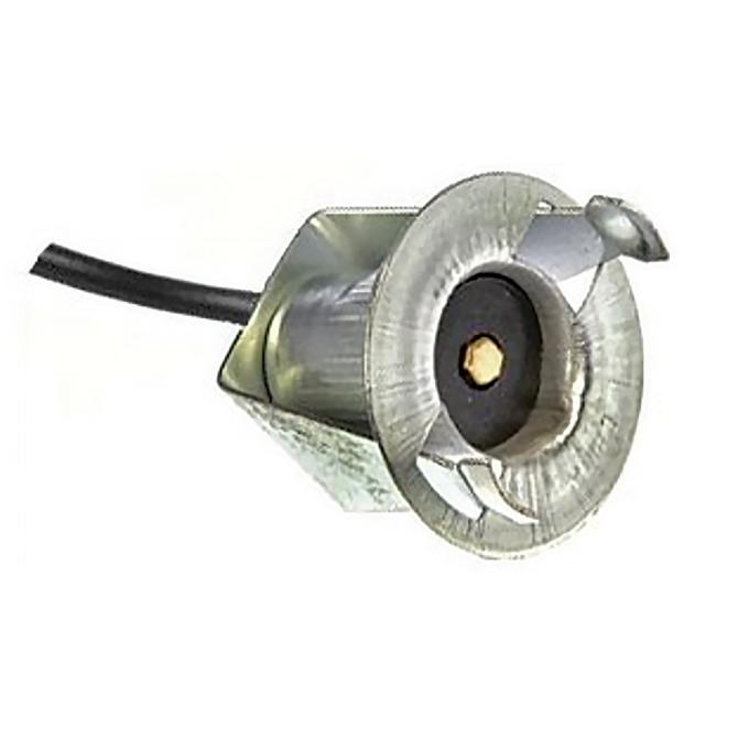 Single Contact Pigtail, For License Lamp, Fits 7/8" - 1-1/8" Hole