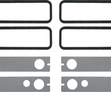 OER 1970-71 Dodge Challenger, Side Marker Lamp Gasket Set, 8 Piece Set, ME861013