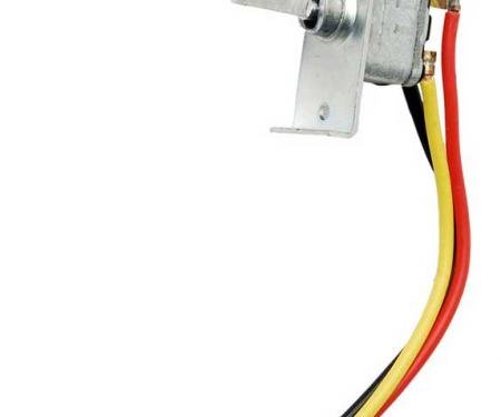 1964-66 Mustang, Falcon, Comet, Convertible Top, Rear Window Switch, Without Knob and Bezel