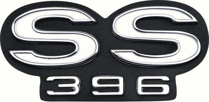 OER 1966 Chevelle "SS396" Grill Emblem 3891434