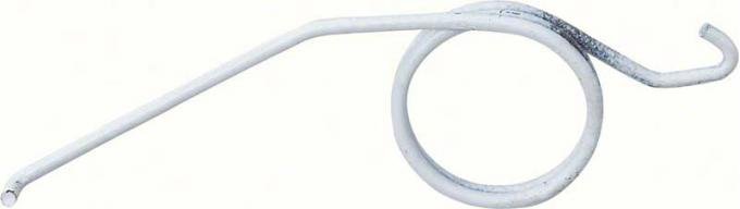 1964-1981 Camaro, Firebird, Chevelle, Impala, Corvair, Door Latch Mechanism Push Button Return Spring, White, RH Side