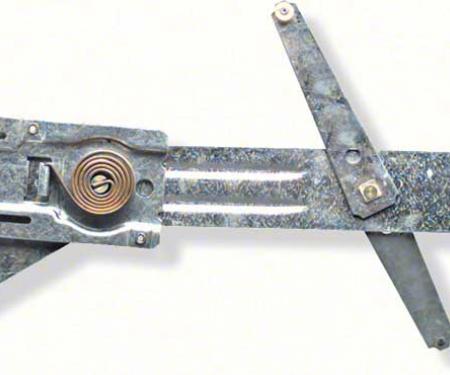 1968-69 Camaro, Firebird, Manual Front Door Window Regulator, with Deluxe Interior, RH Passenger Side