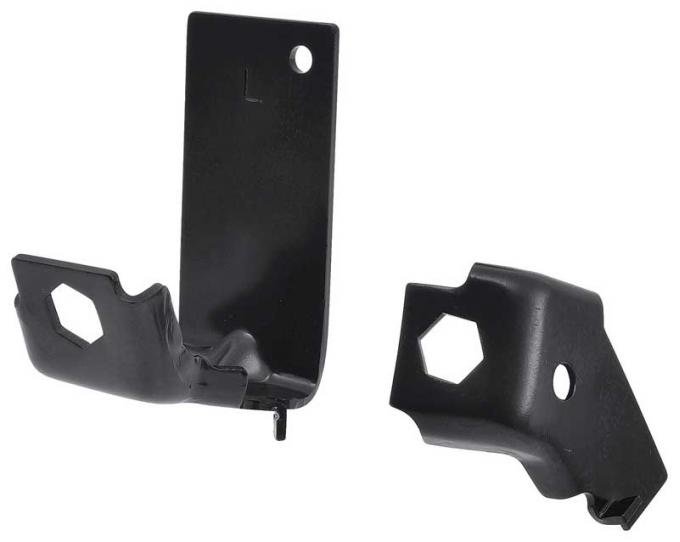 1970-73, 1977-81 Camaro, Firebird, Front Brake Hose Brackets, 2 Piece Set