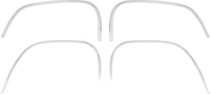 OER 1966 Impala / Full Size Wheel Openining Molding Set C2367