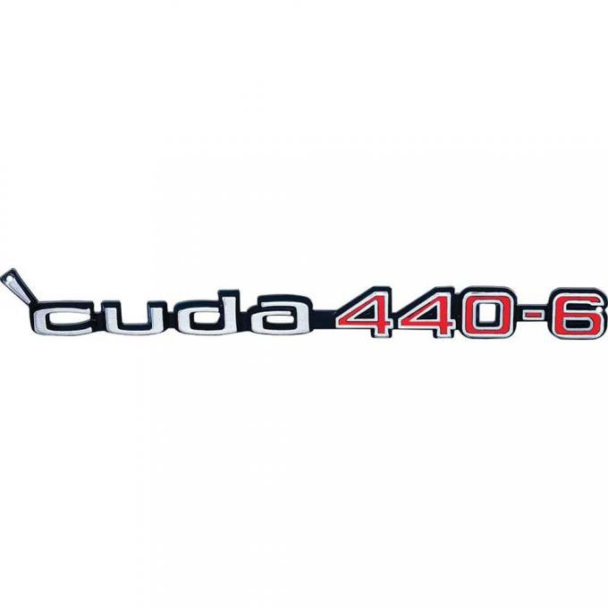 OER 20" X 2" 'Cuda 440-6 Metal Sign PS500109