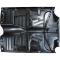 1955-57 Chevy Bel Air, Complete Floor Pan, with Floor Braces, 2 Door Hardtop, EDP Coated