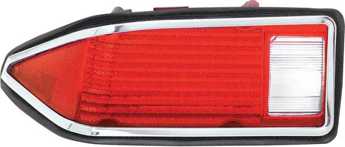 OER 1974-77 Camaro Tail Light Lens With Back-Up Lens - LH 5954137