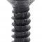 # 8 x 3/4" Oval Phillips Head Screw, Black Oxide, #8 Head