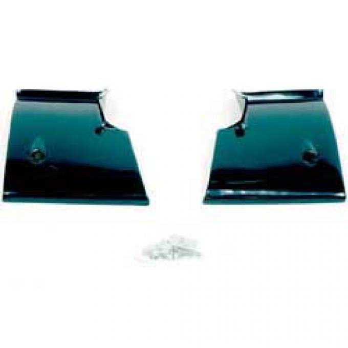 OER 1968-72 Nova Rear Window Lower Corner Moldings-Pair K916