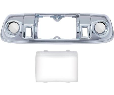1969-90 GM Dome Lamp Lens and Housing Kit