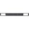 1973-80 Chevy, GMC C10, Blazer, Jimmy, Suburban, Dash Trim Plate Molding, with AC, Black with Silver Accent