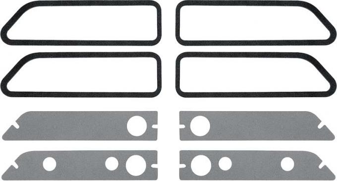 OER 1970-71 Dodge Challenger, Side Marker Lamp Gasket Set, 8 Piece Set, ME861013