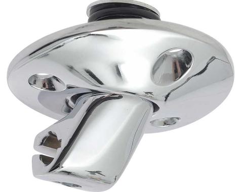 1964-73 GM, Sun Visor Support Bracket, Coupe, with Hardware, Die-Cast, Each