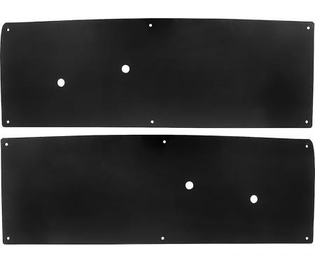 OER 1947-55 Chevy, GMC Pickup Truck, Cardboard Interior Door Panels, Black, Pair CT188