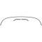 1965-69 Chevrolet Corvair, Convertible Top Rear Tack Strip Bow Set, Tacking Rail, Trimstick, 3-Piece Set