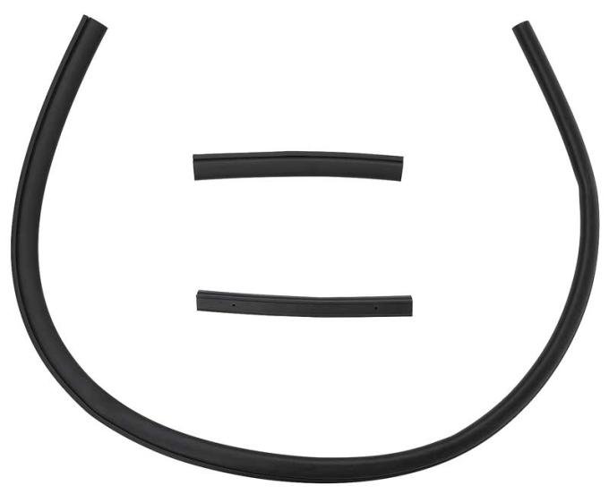 1970-81 Camaro, 1977-81 Firebird, Hood To Cowl Seal, 3 Piece Set